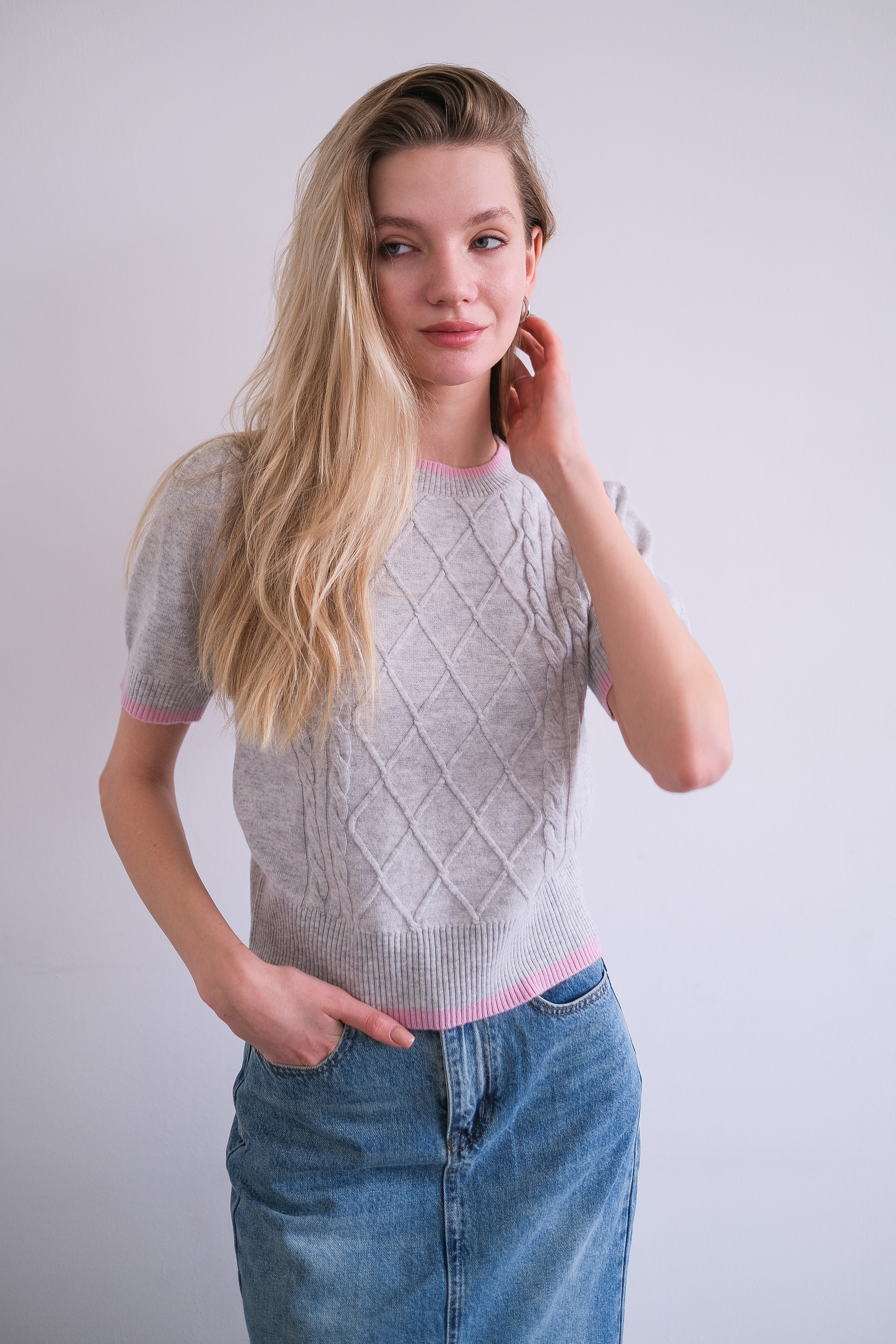 Топ трикотажный