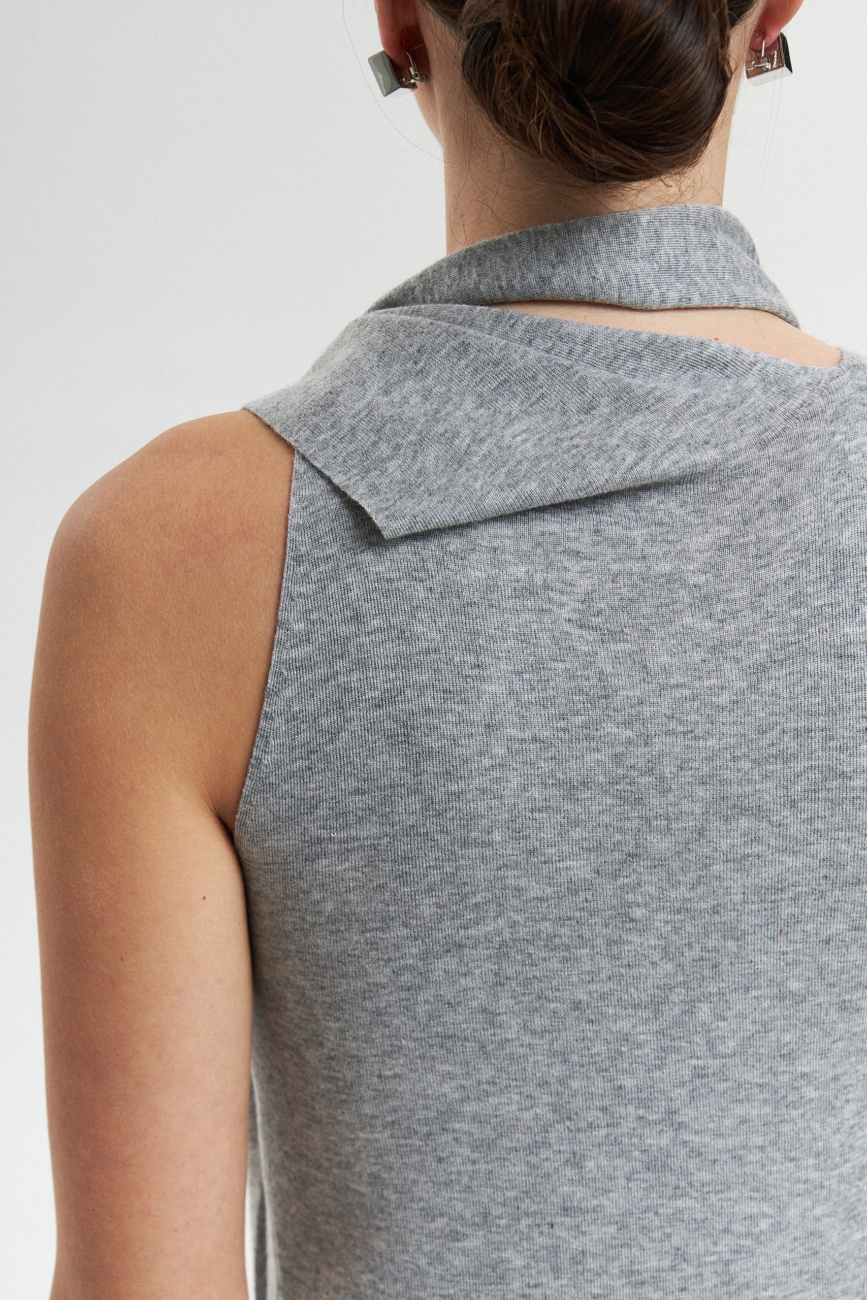 Топ с шарфом