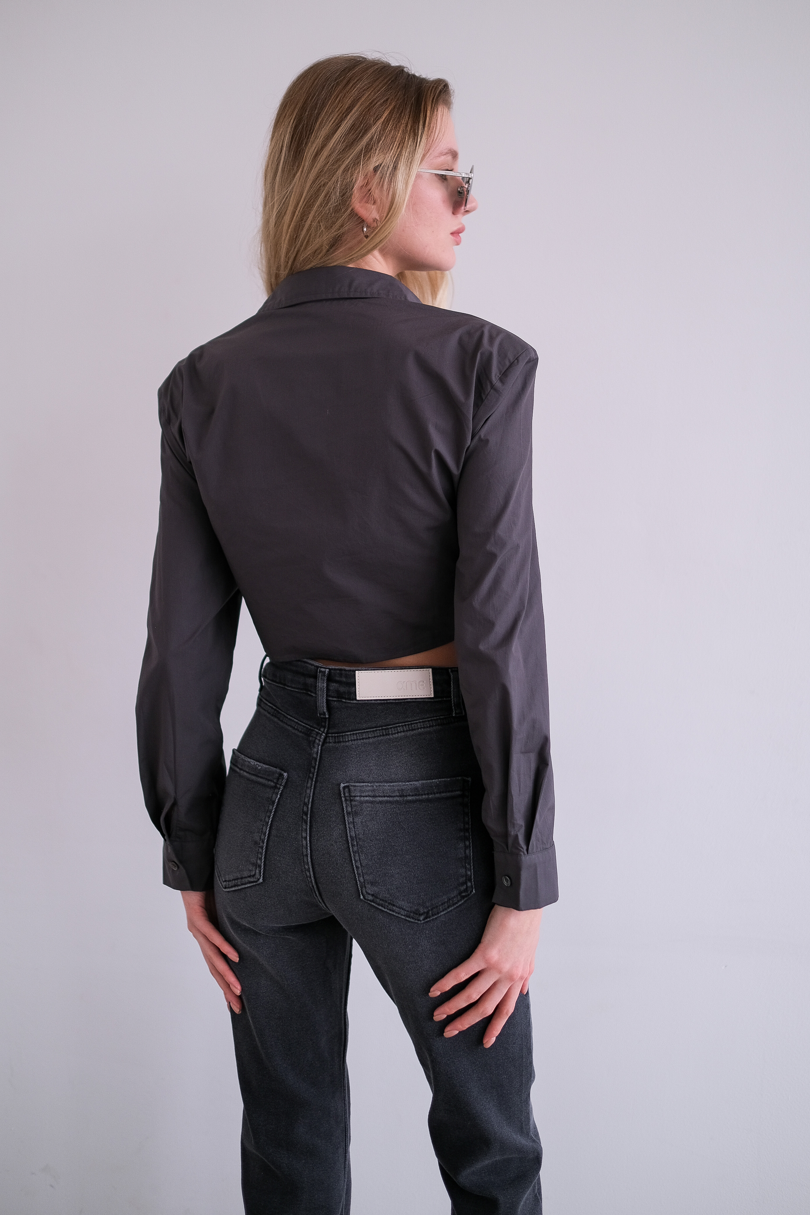 Блузка на завязках