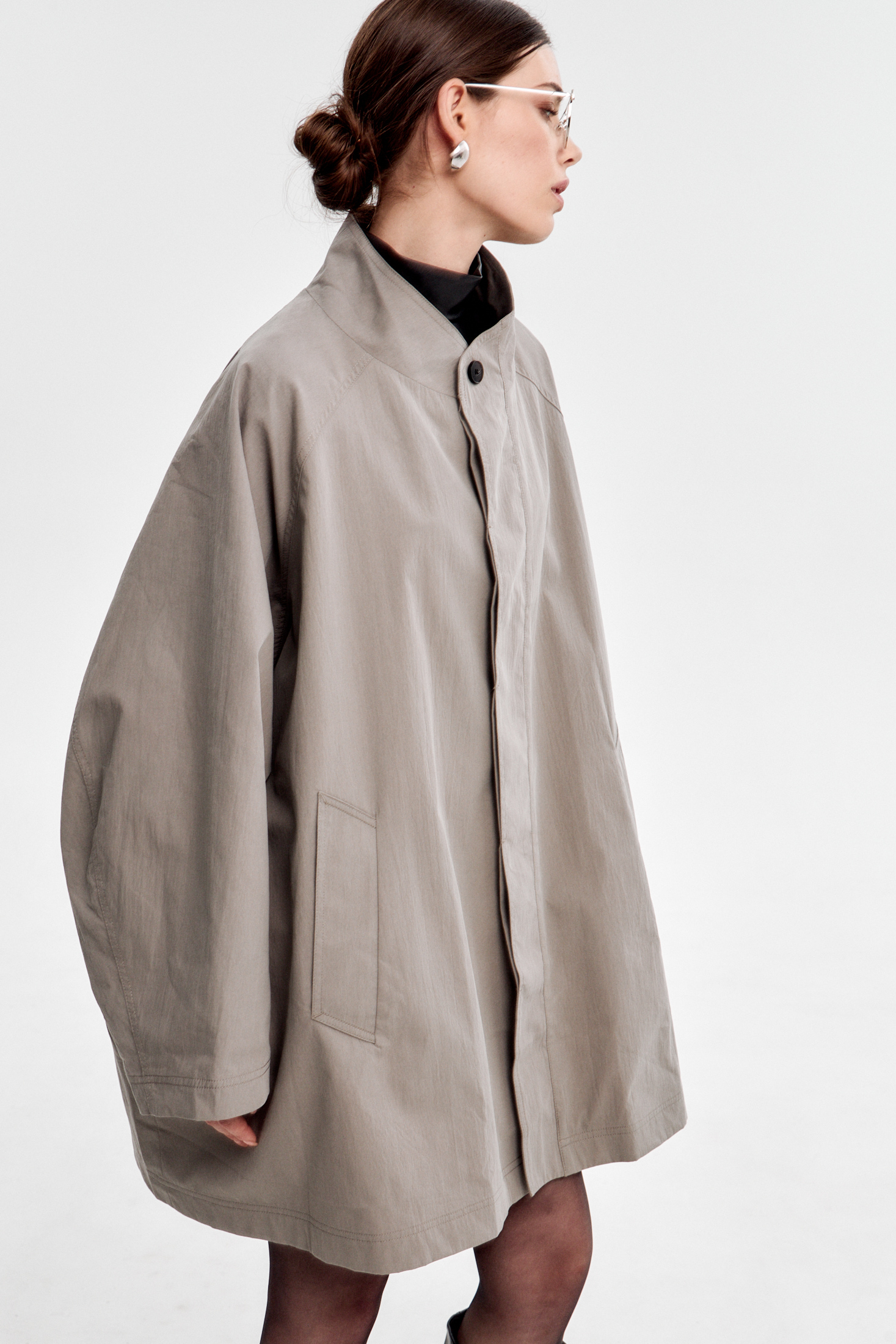  Плащ super oversize