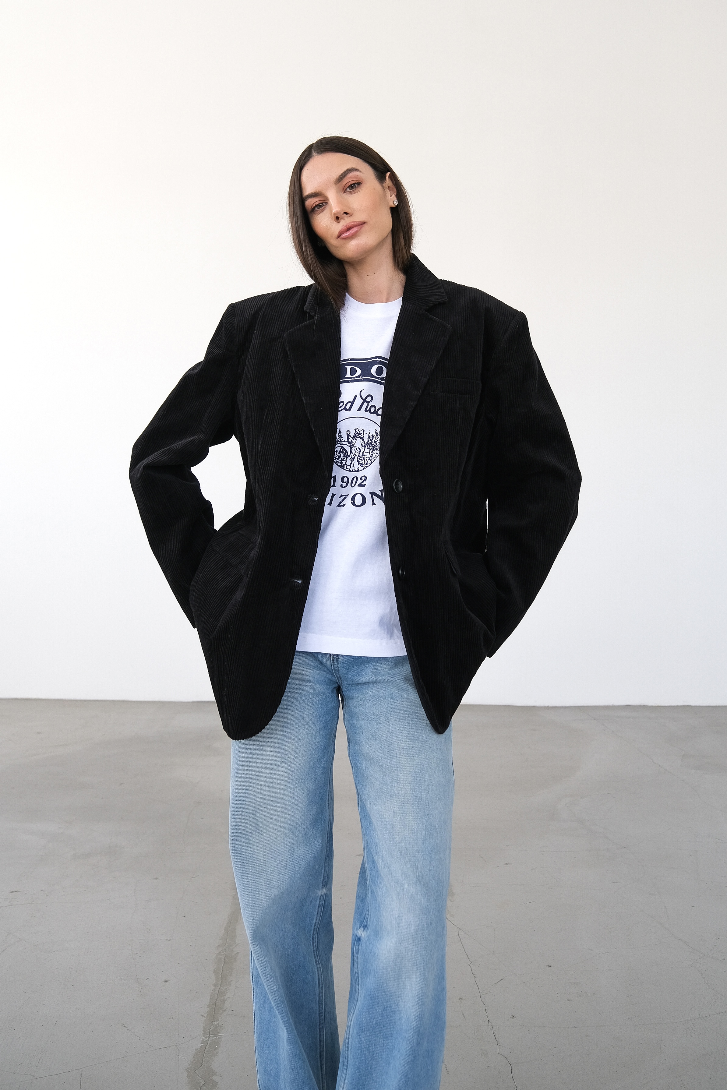 Жакет вельветовый