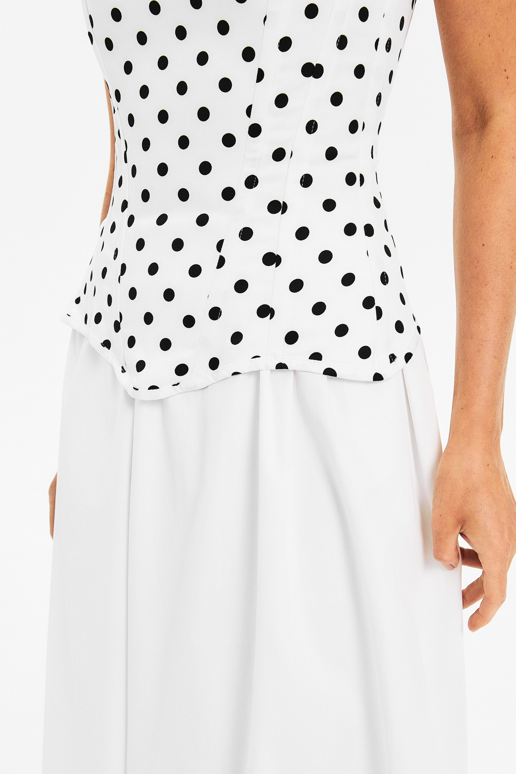 Корсет в горох