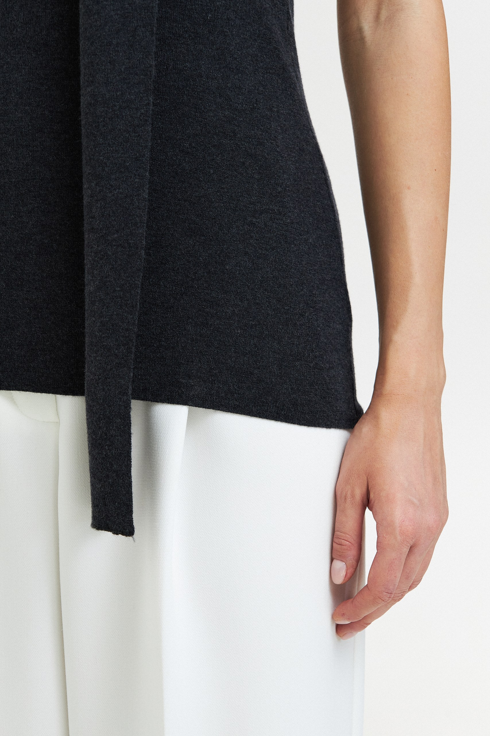 Топ с шарфом