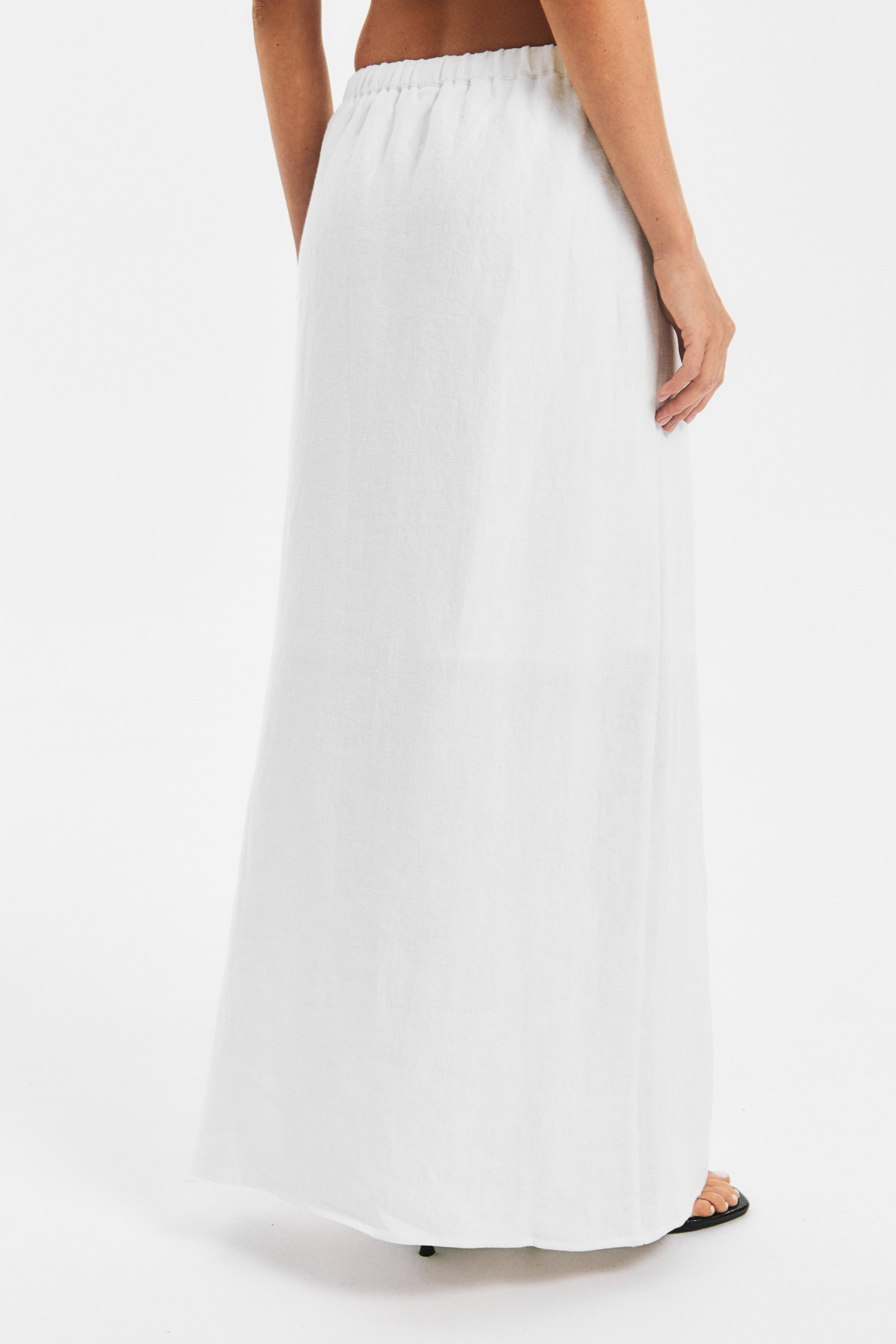 Юбка льняная