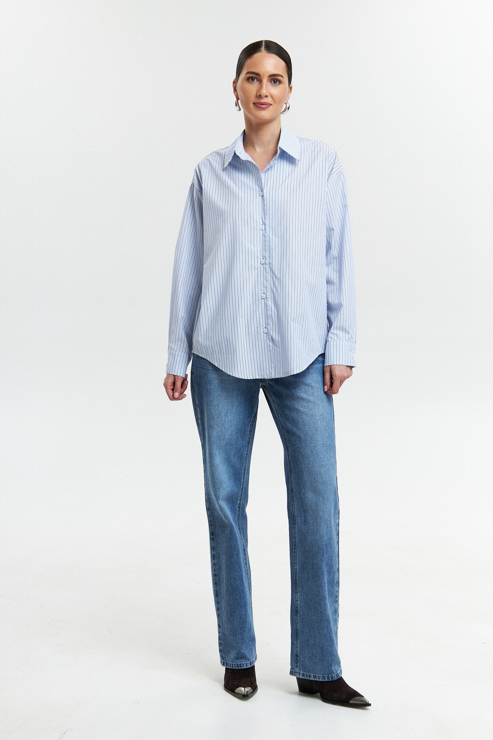 Рубашка хлопковая Stripes