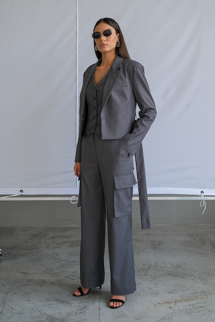 Жакет укороченный