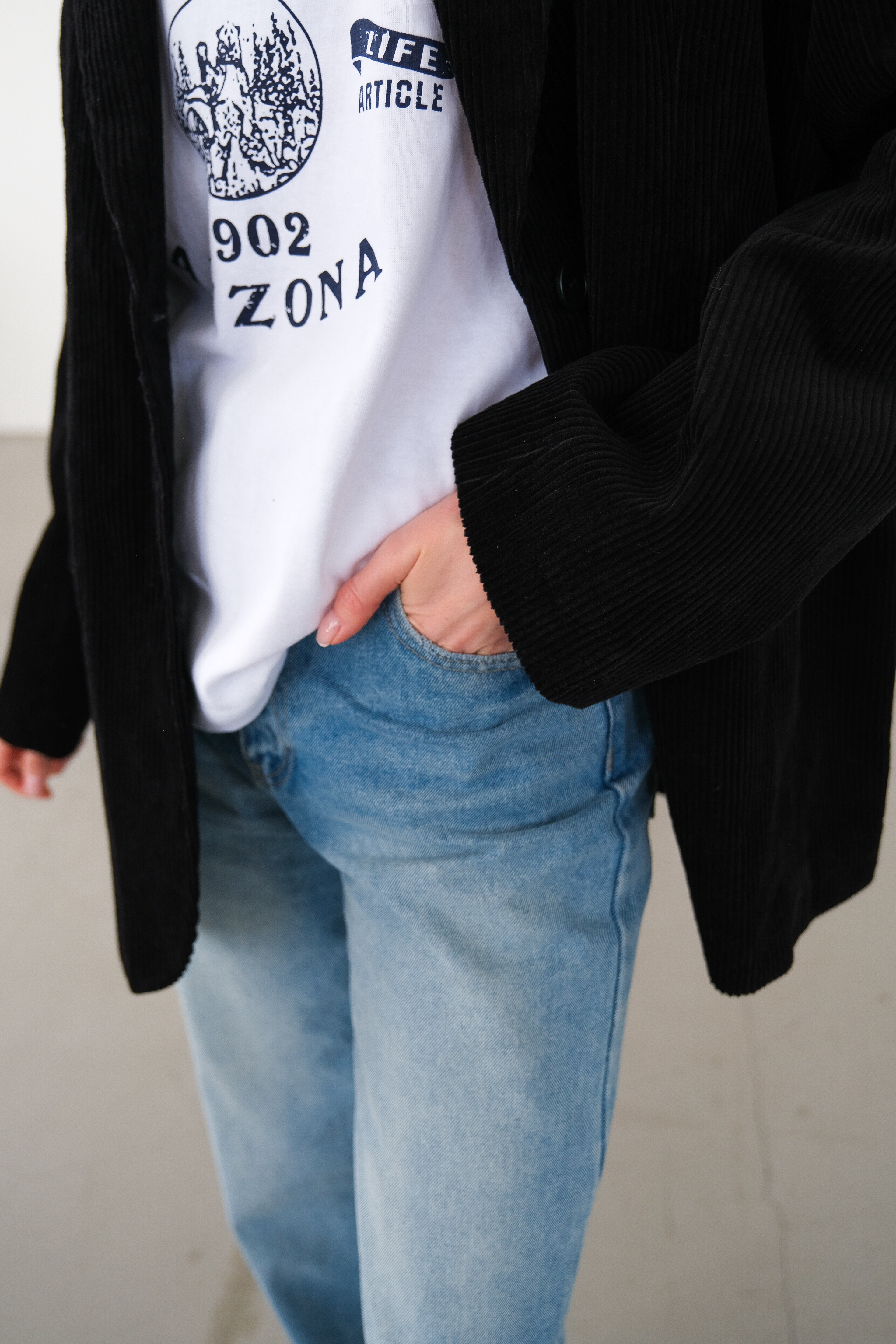 Жакет вельветовый