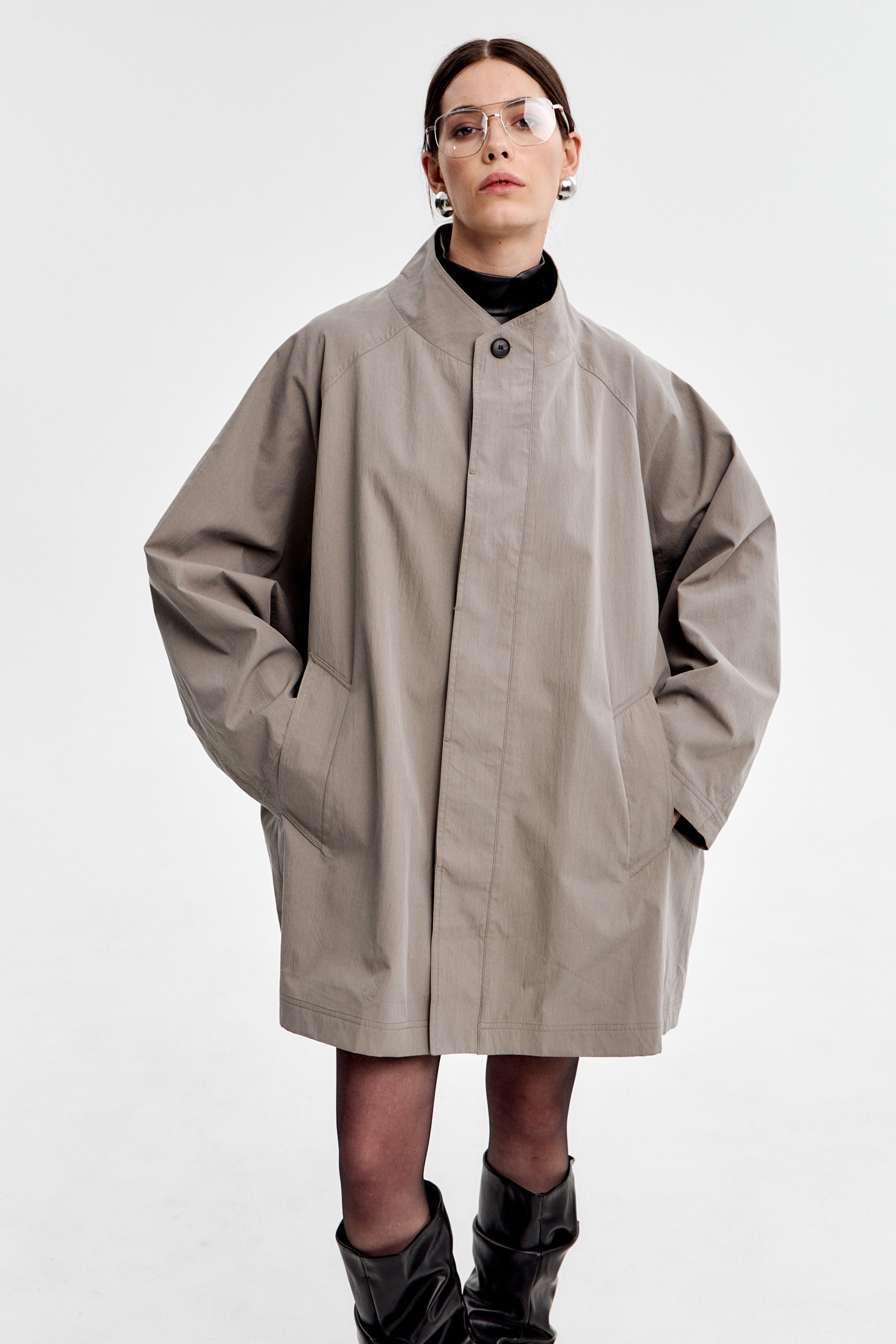  Плащ super oversize