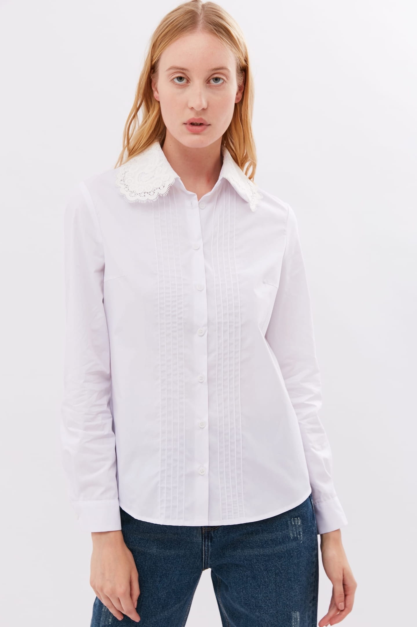 Рубашка белая