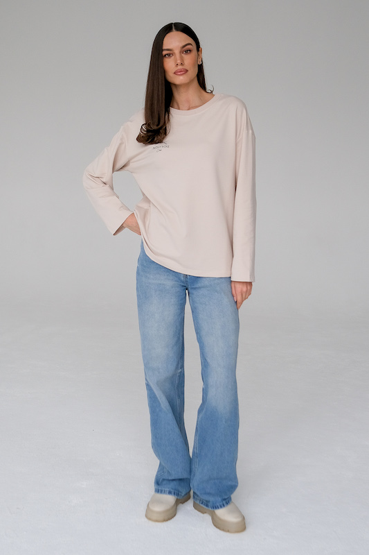 Лонгслив 'pasta and wine'