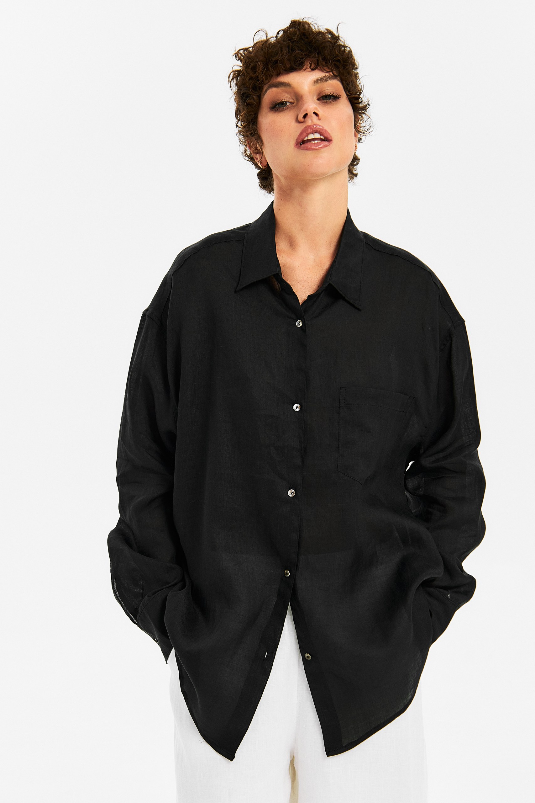 Рубашка льняная