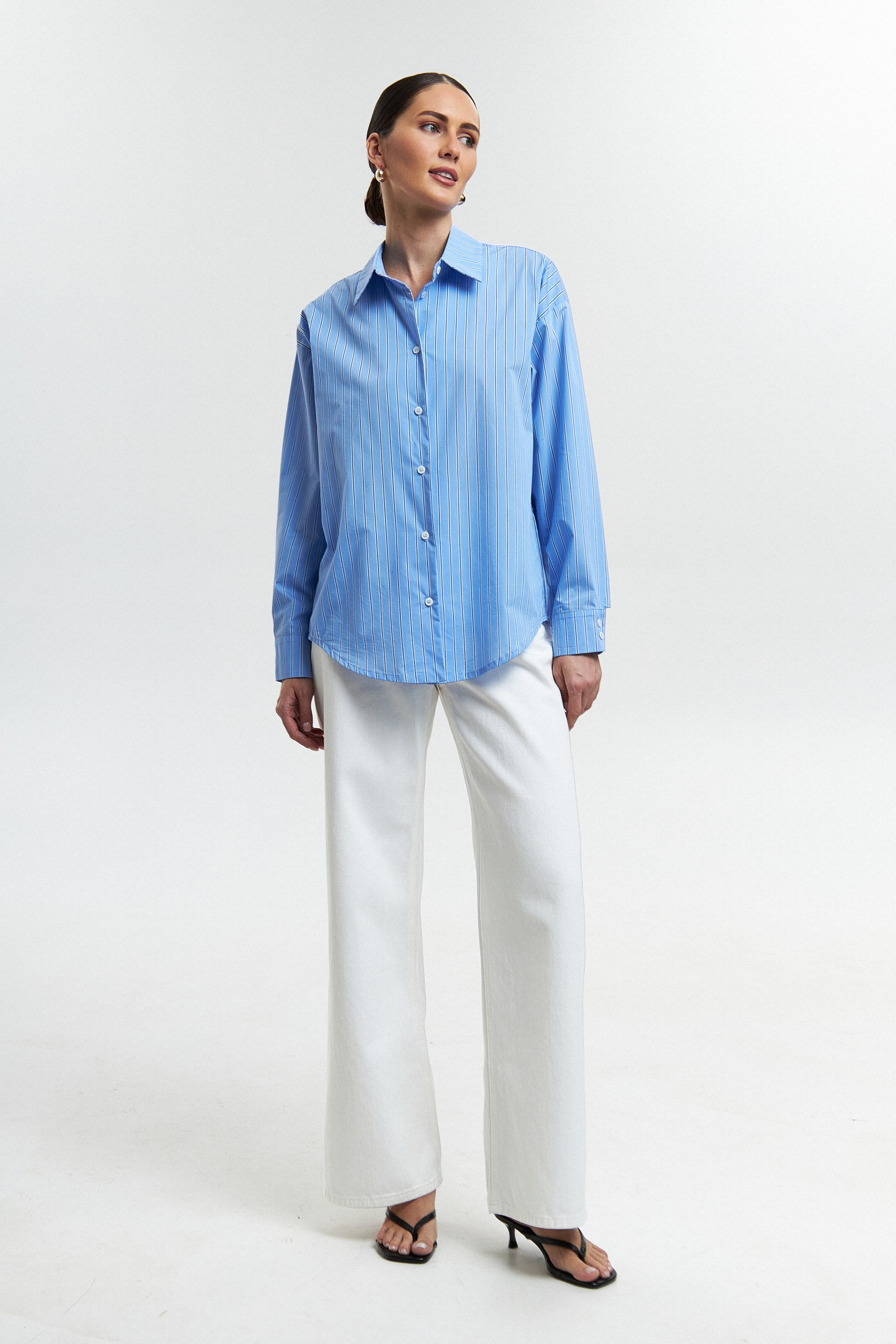 Рубашка хлопковая Stripes