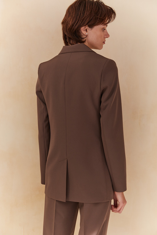 Жакет коричневый