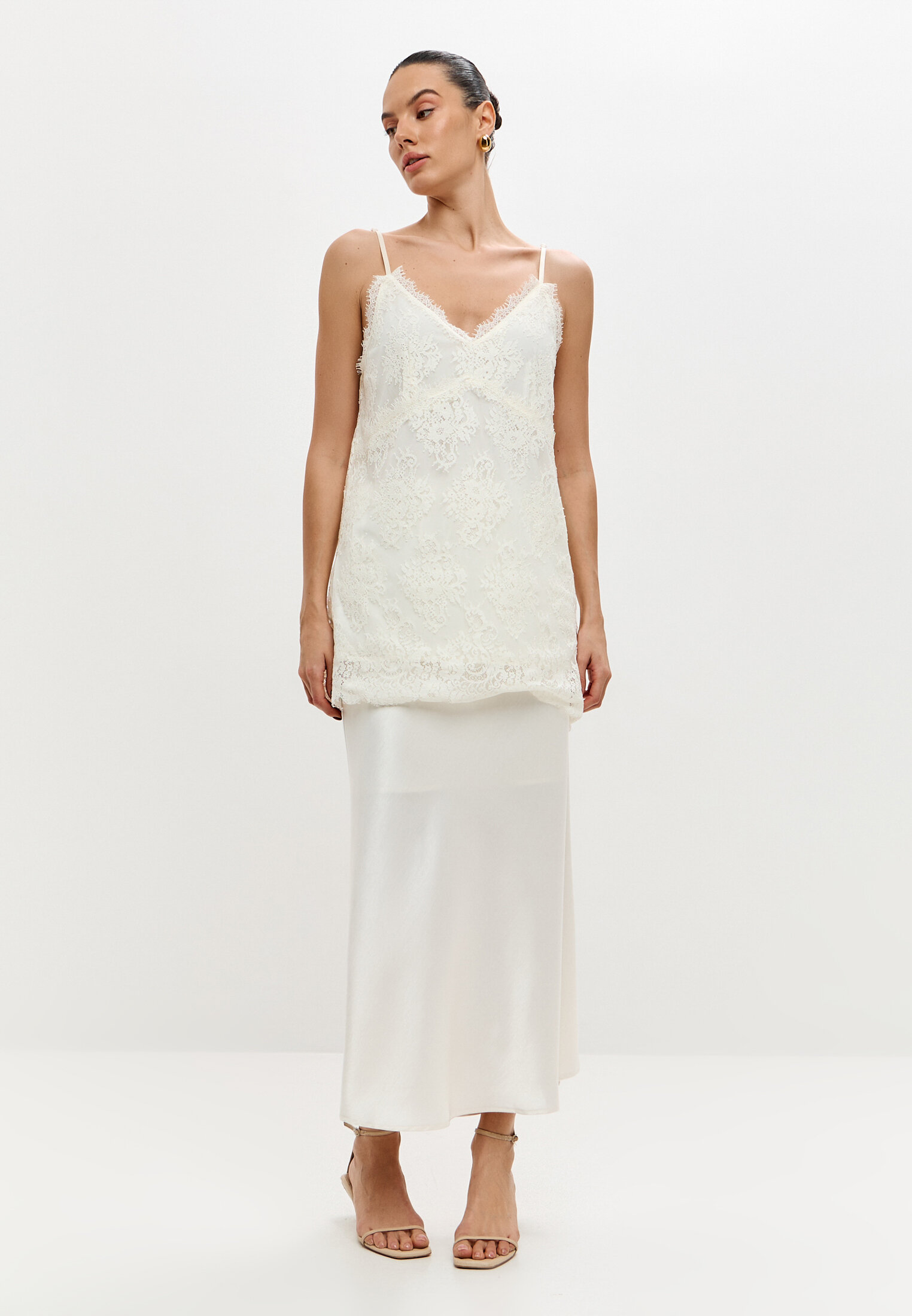 Топ кружевной