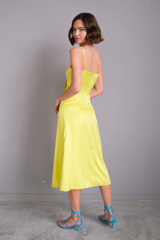 Платье комбинация с завязками