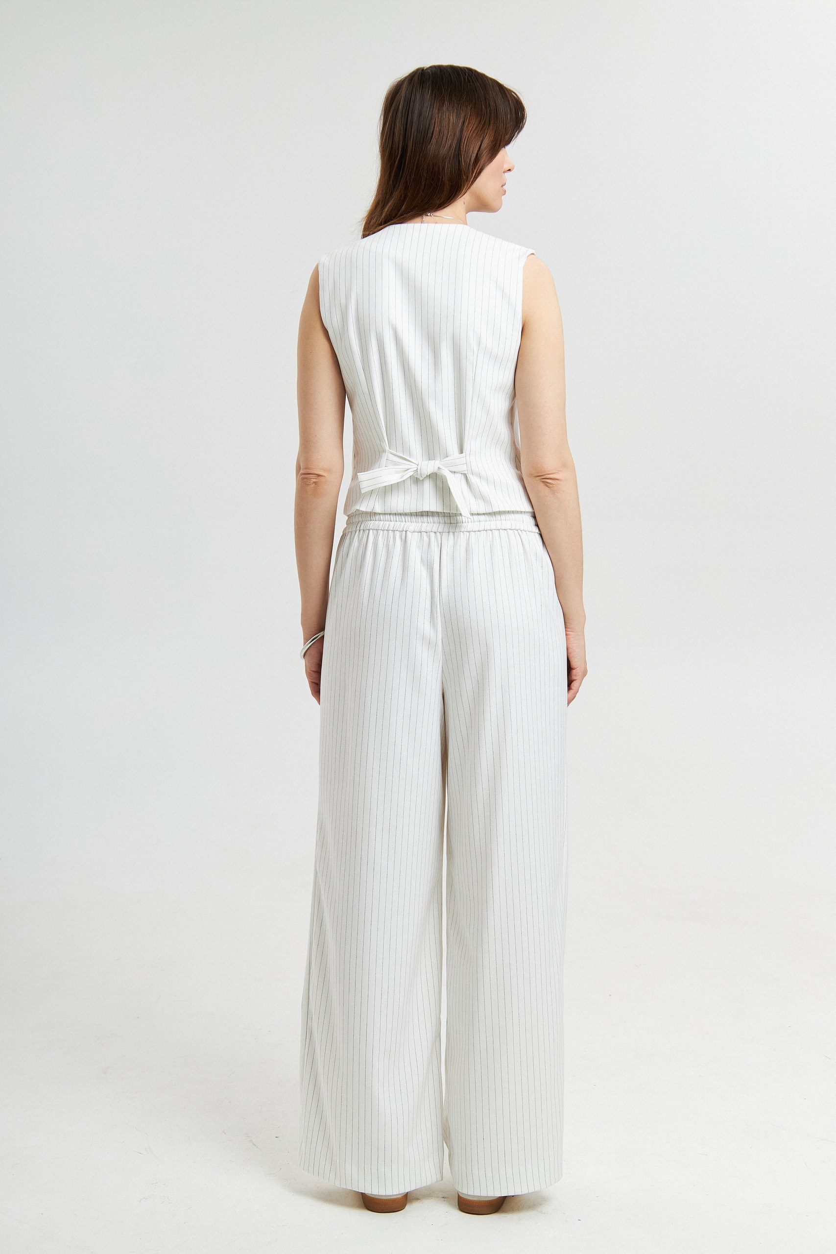 Жилетка в полоску