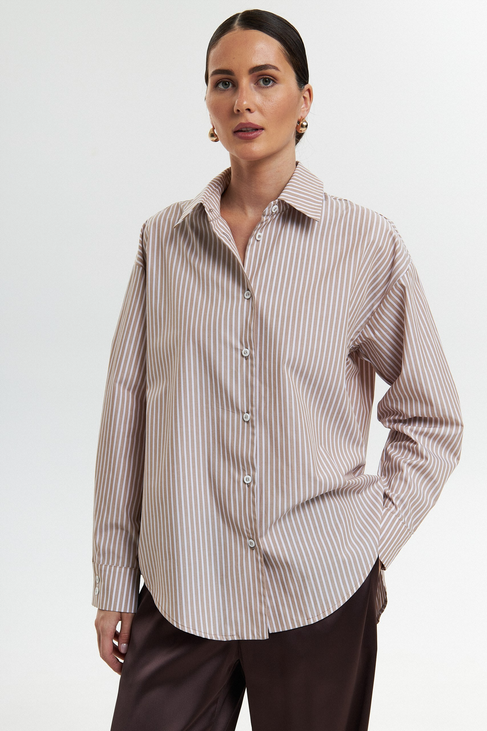 Рубашка хлопковая Stripes