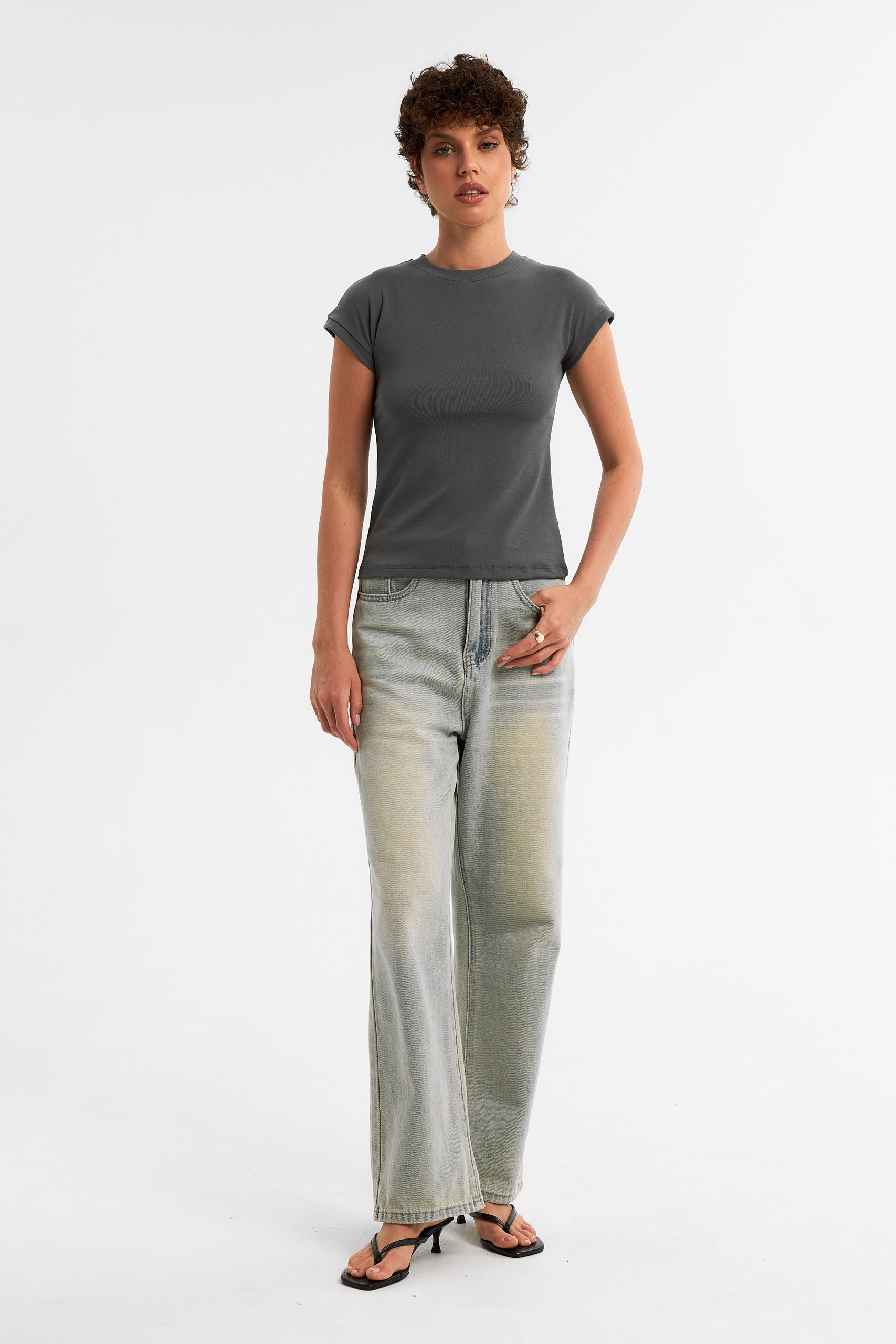 Футболка с добавлением шёлка