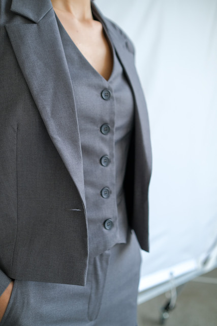 Жакет укороченный