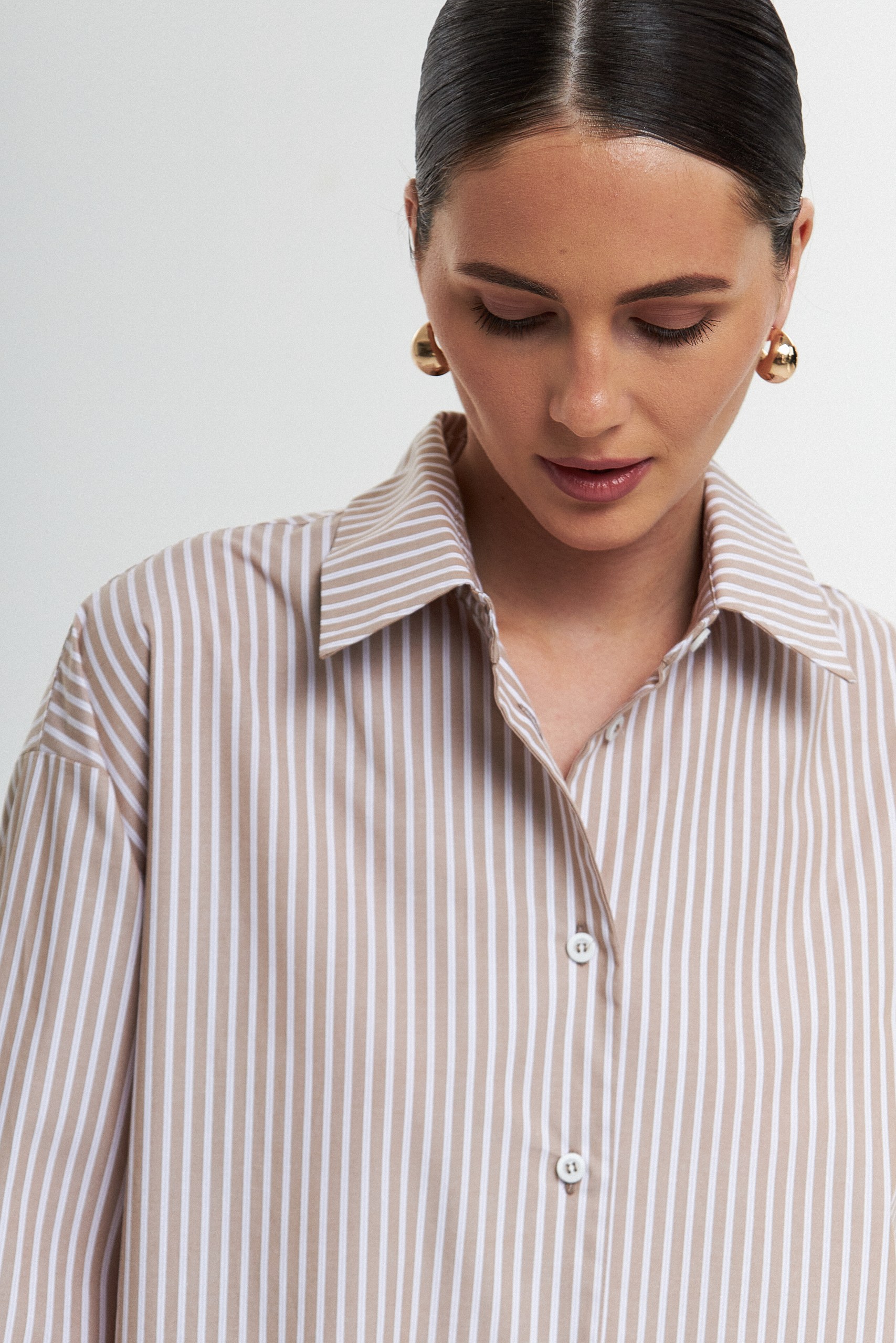 Рубашка хлопковая Stripes