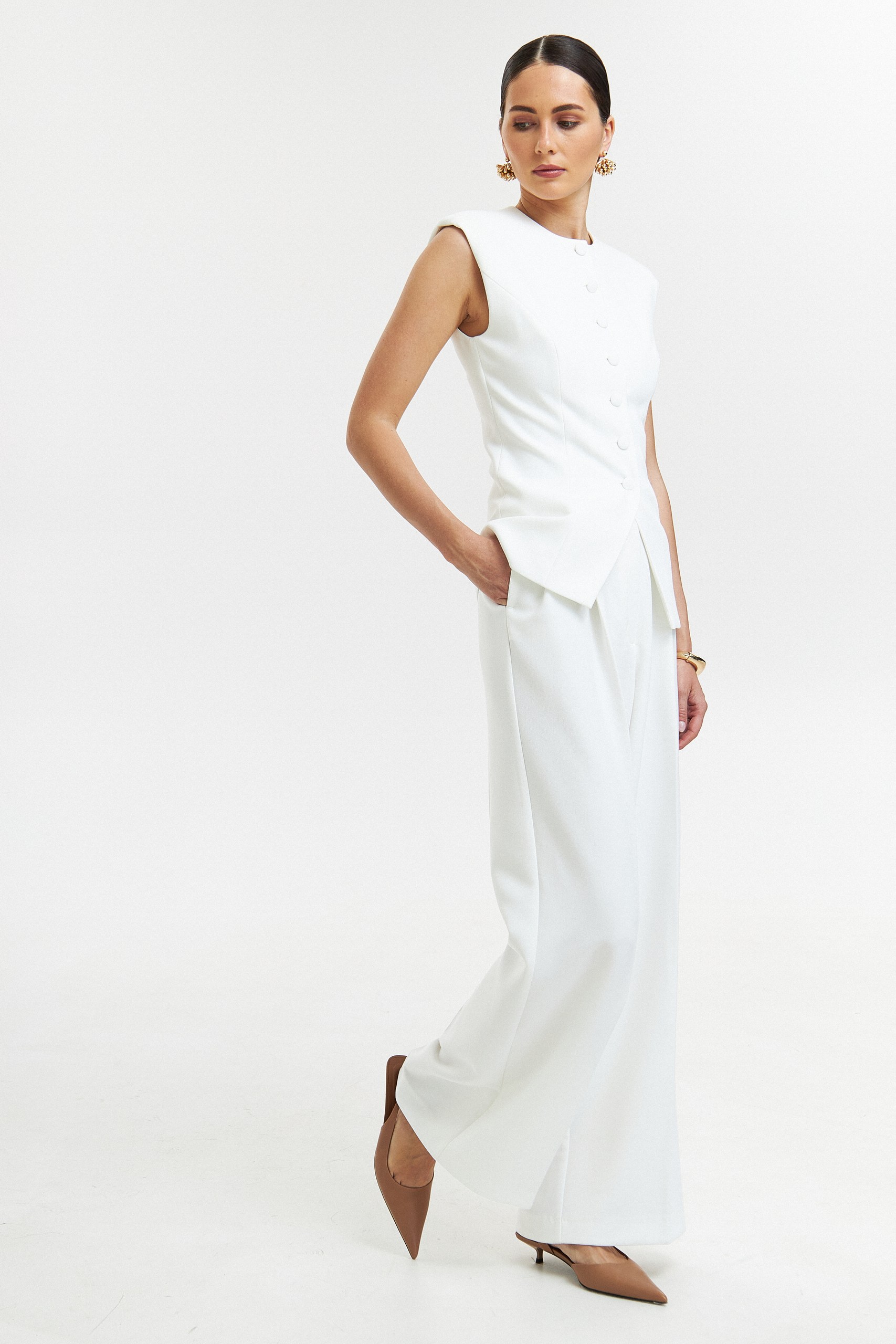 Брюки со стрелками