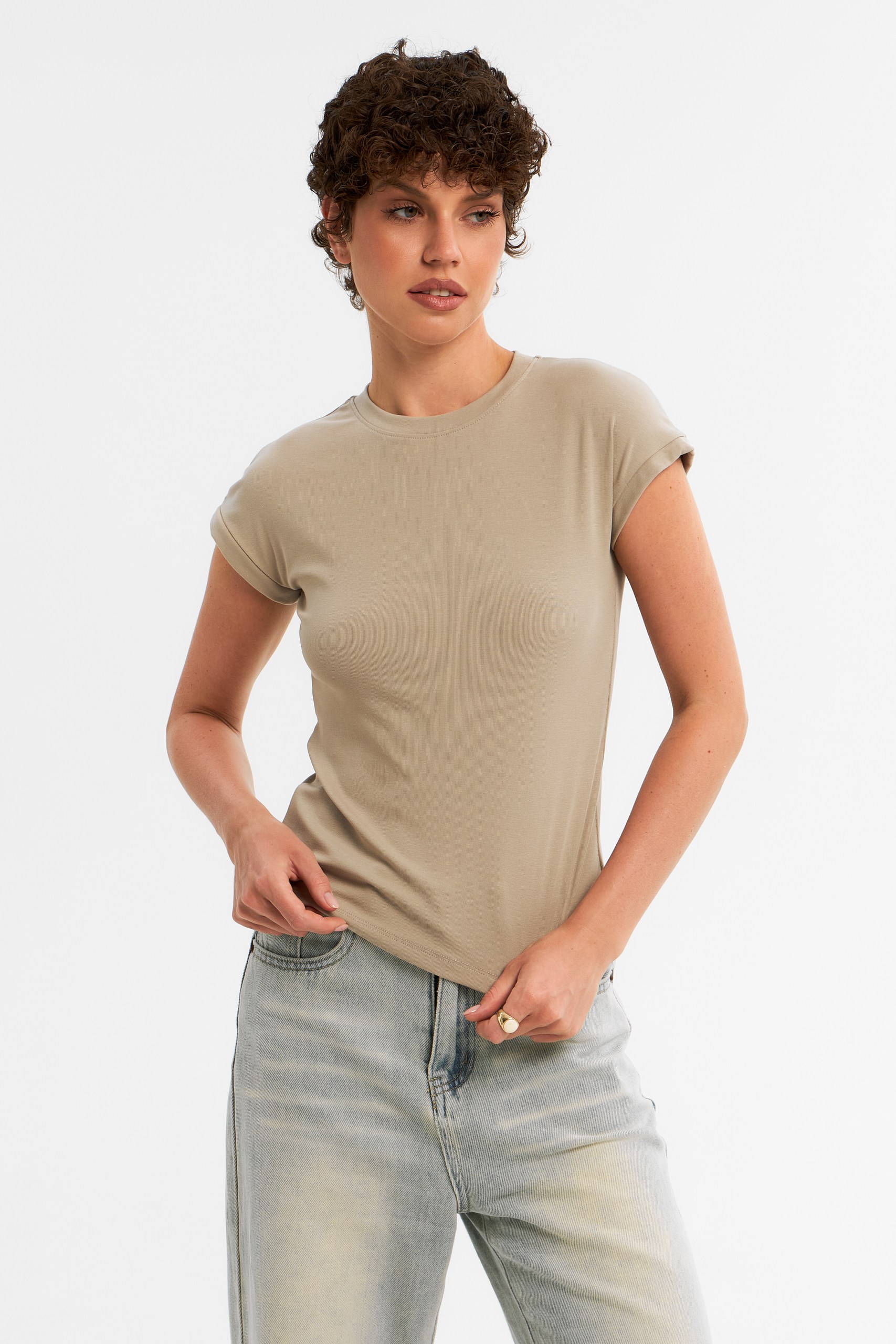 Футболка с добавлением шёлка