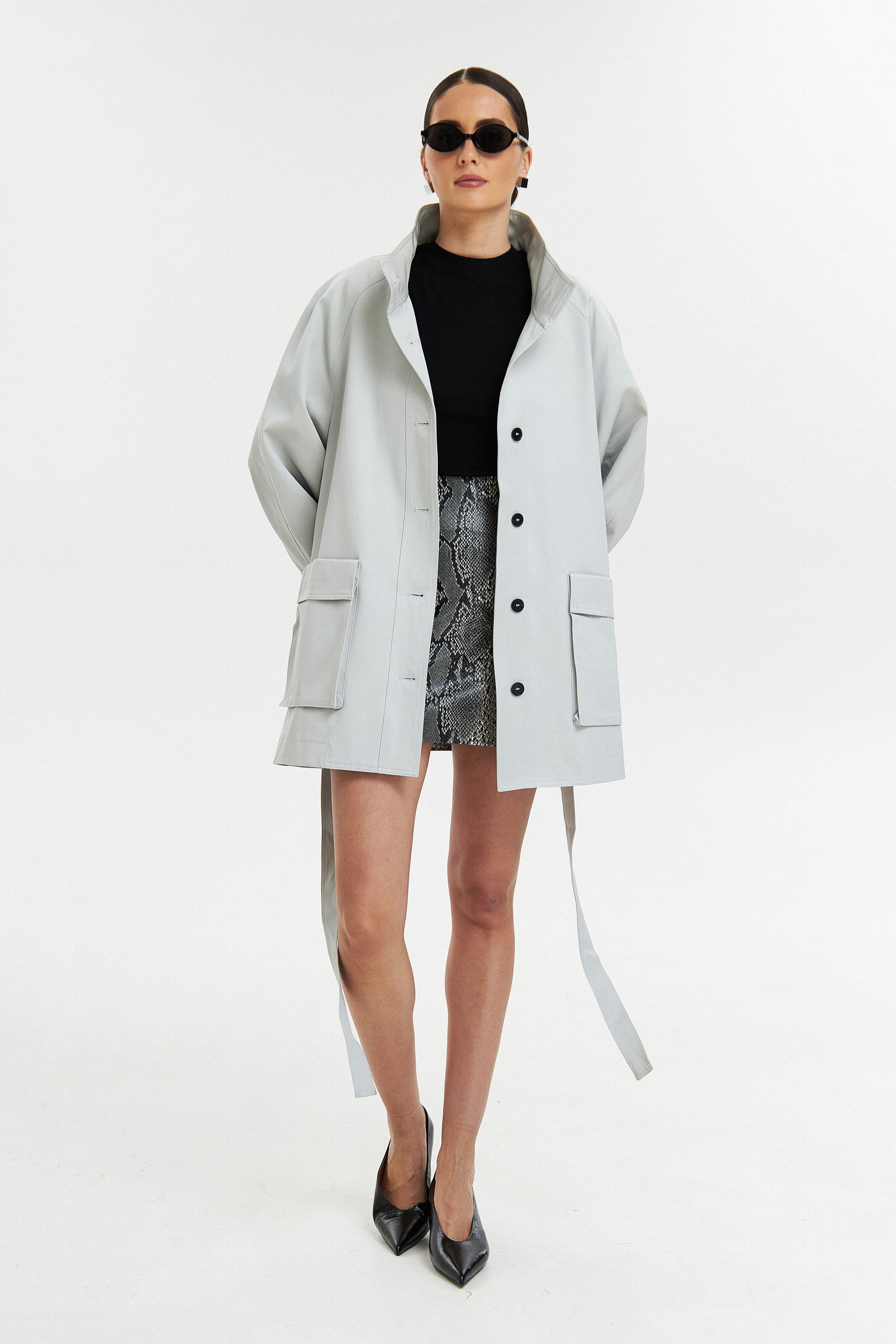 Куртка прямого кроя