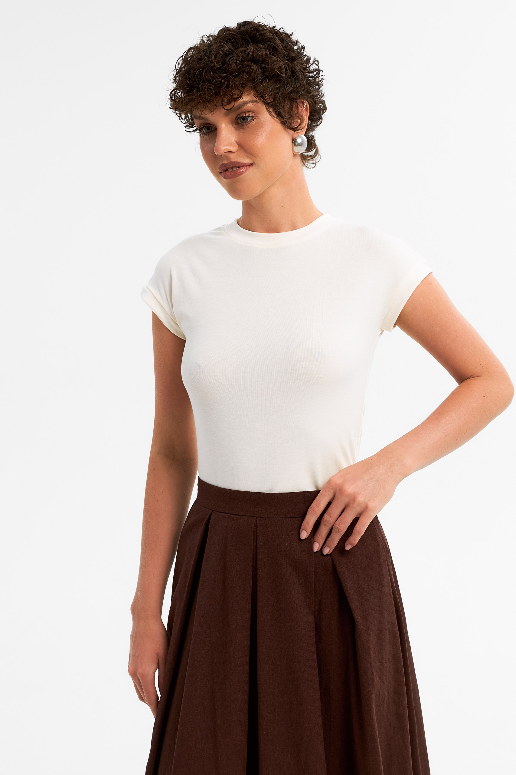 Футболка с добавлением шёлка