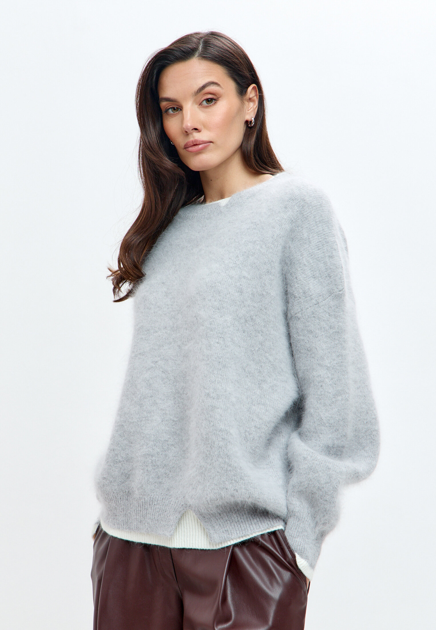 Свитер из ангоры 