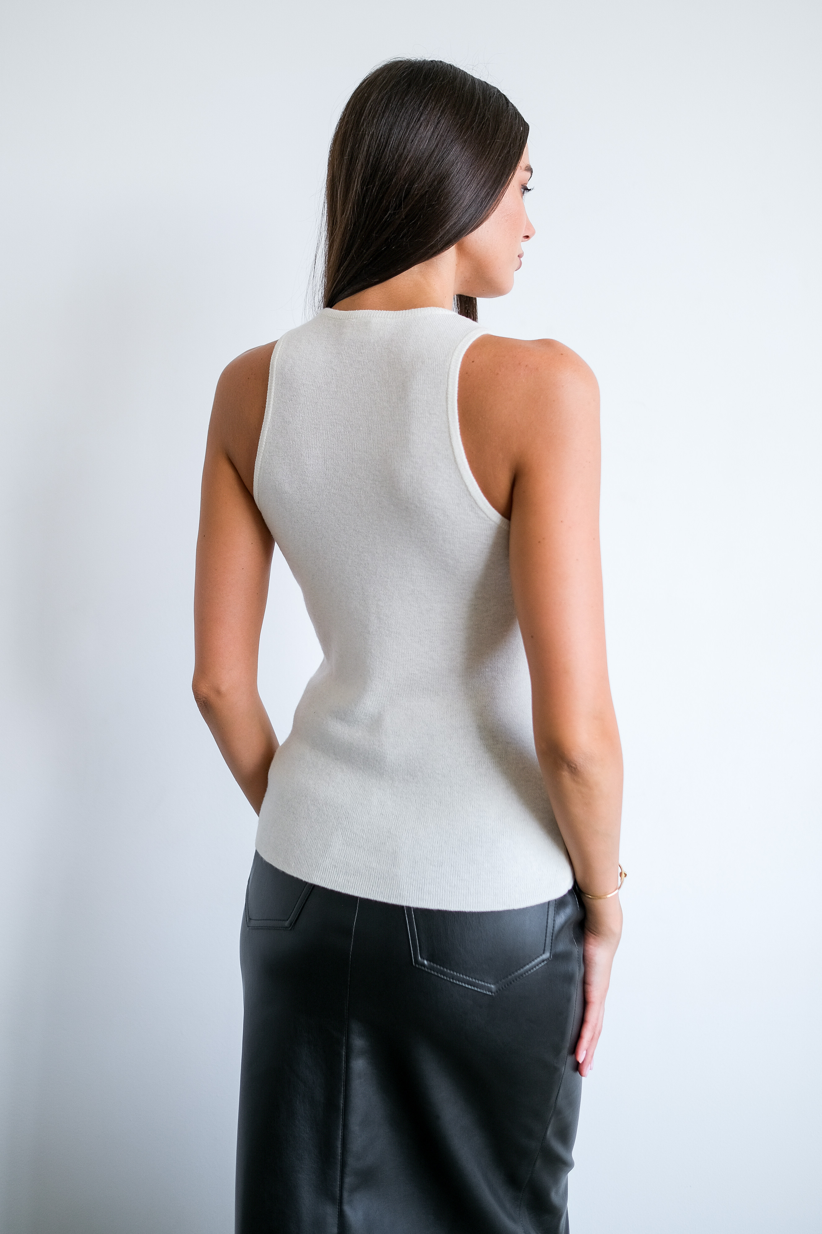 Майка трикотажная шерстяная 