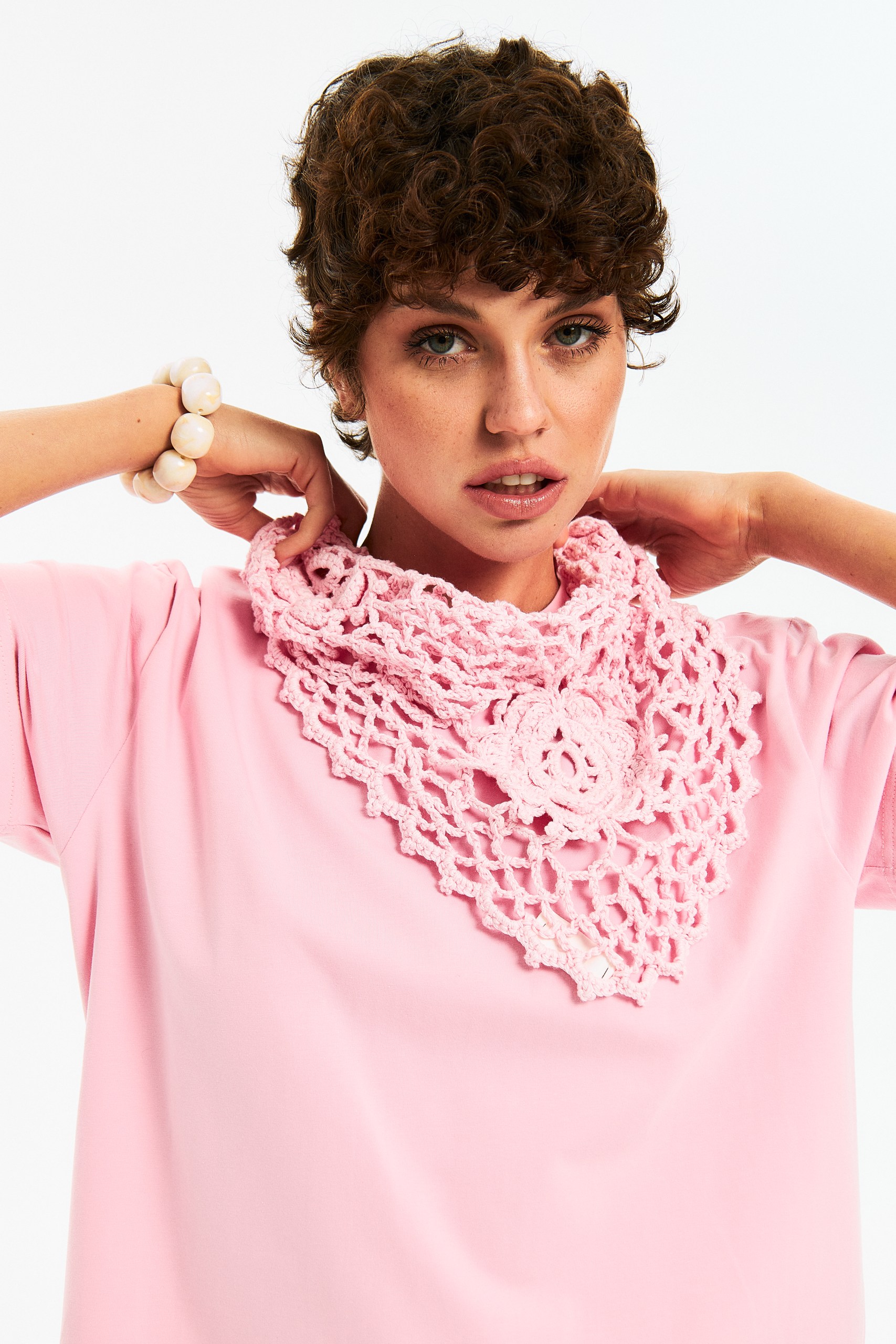 Косынка кроше