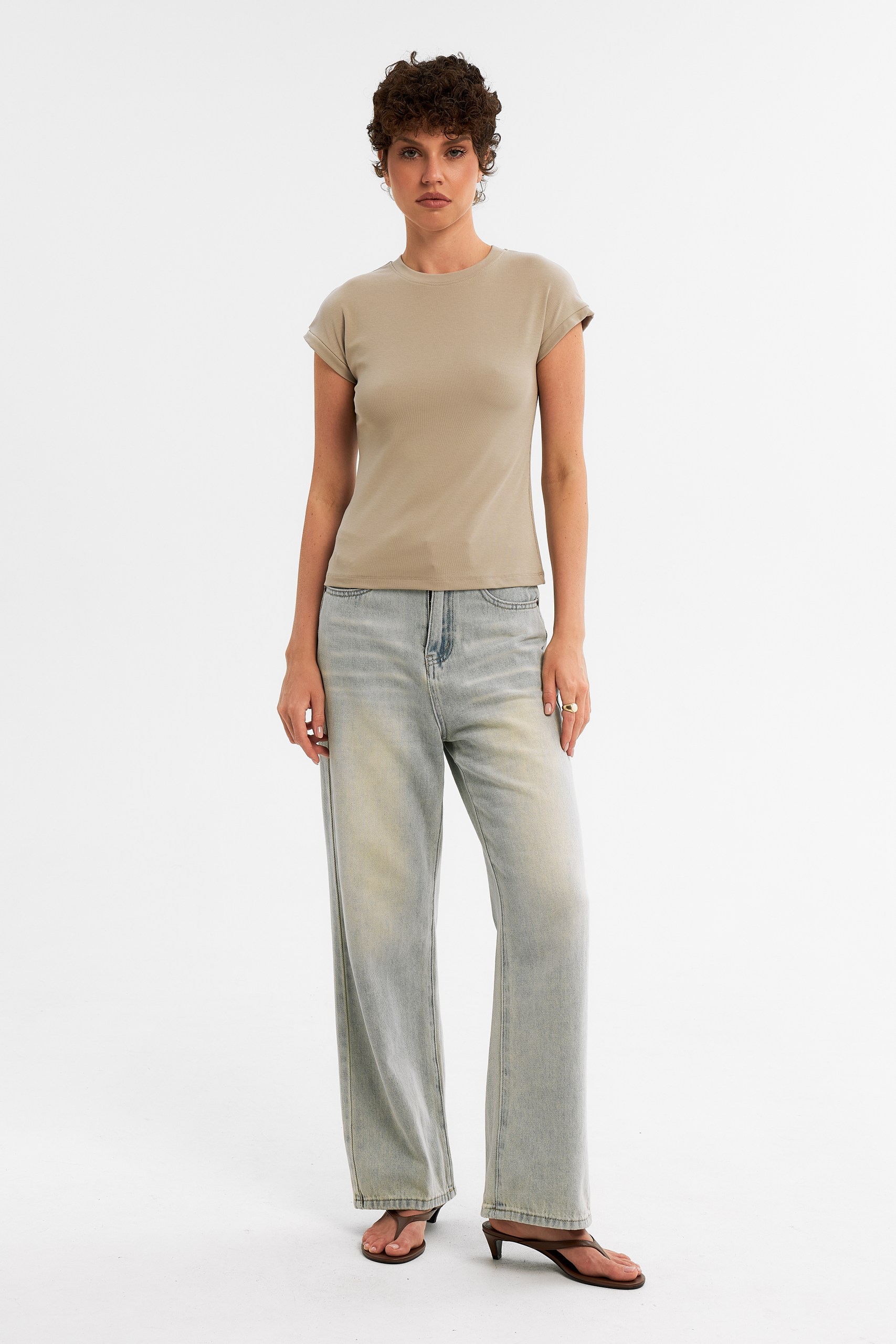 Футболка с добавлением шёлка