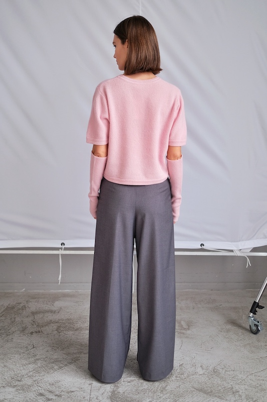 Брюки широкие