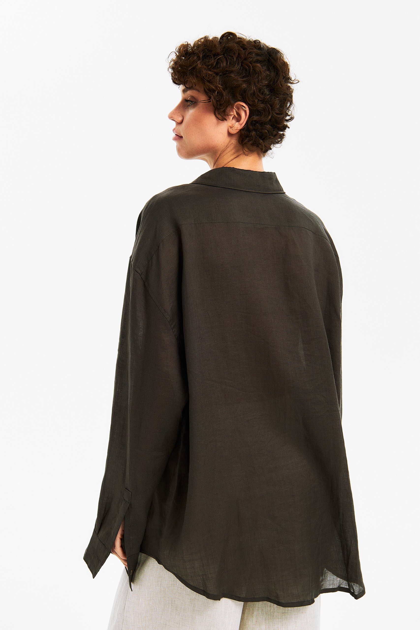 Рубашка льняная