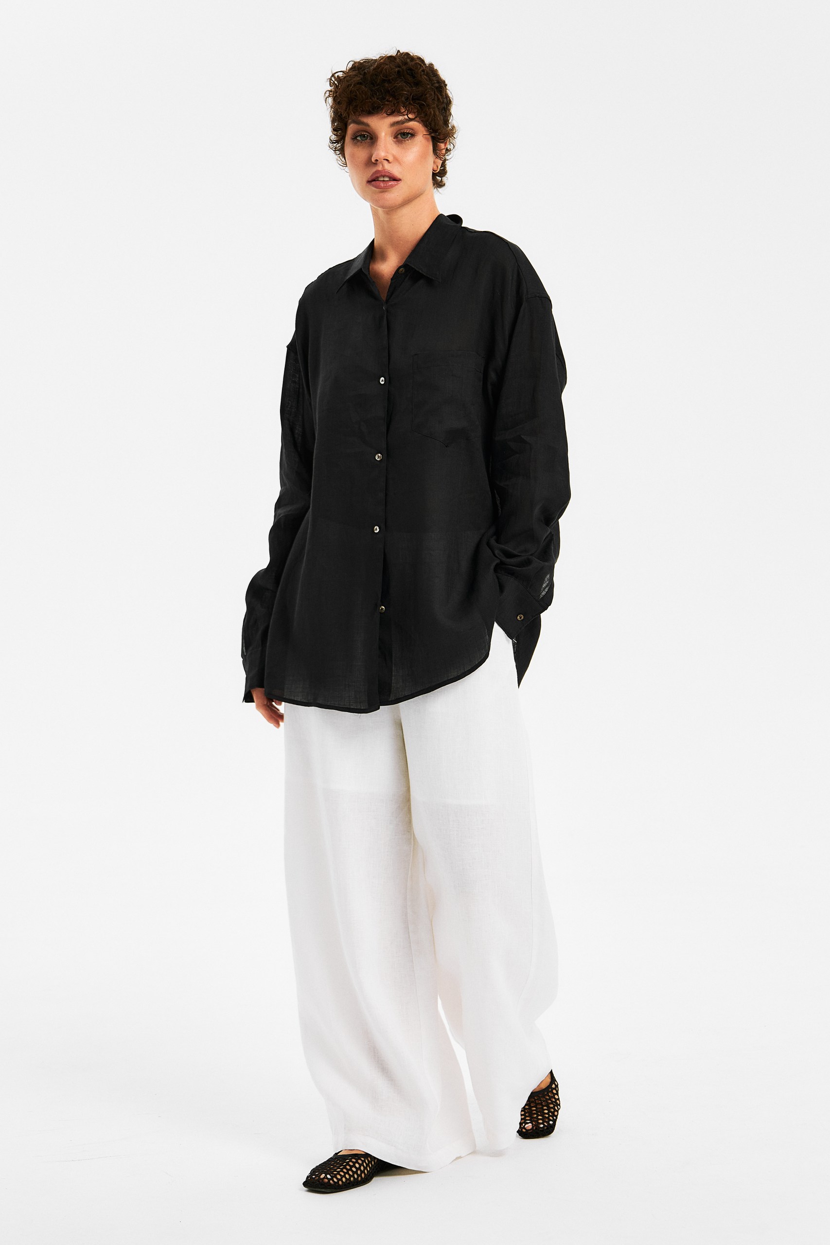 Рубашка льняная