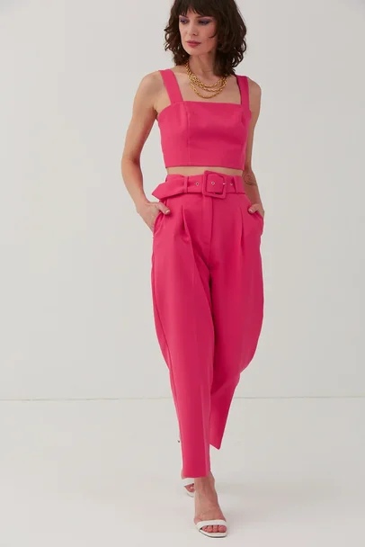 Кроп-топ фуксия