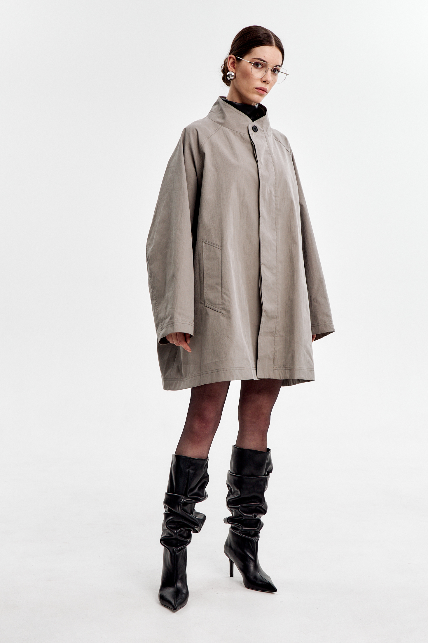  Плащ super oversize