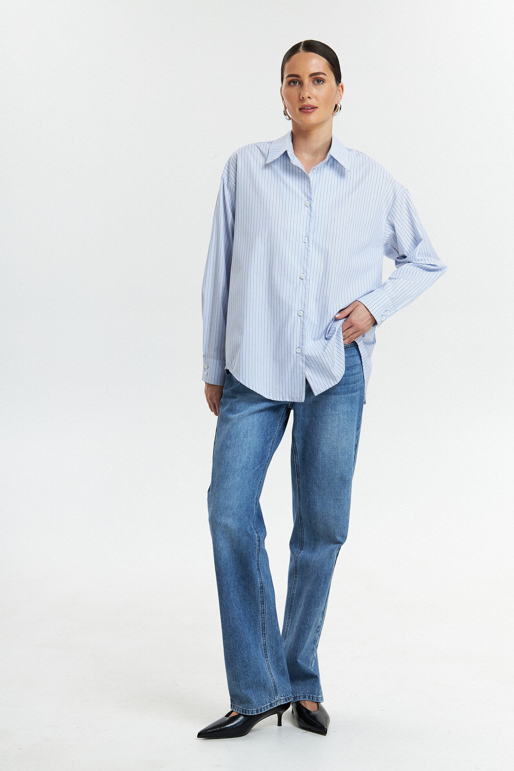 Рубашка хлопковая Stripes