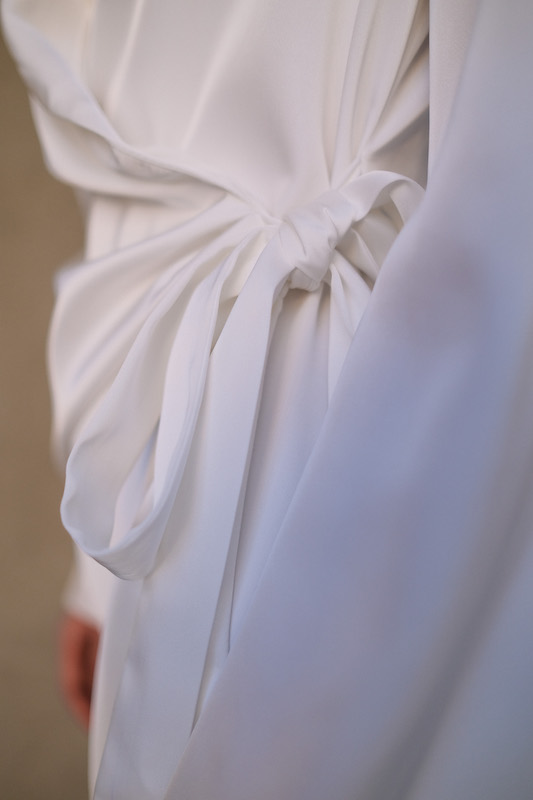 Платье на запах 