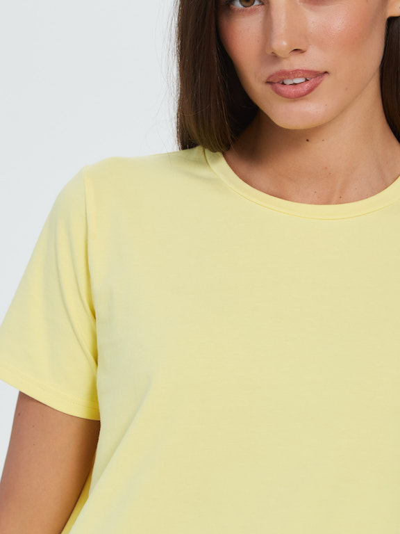 Футболка лимонная
