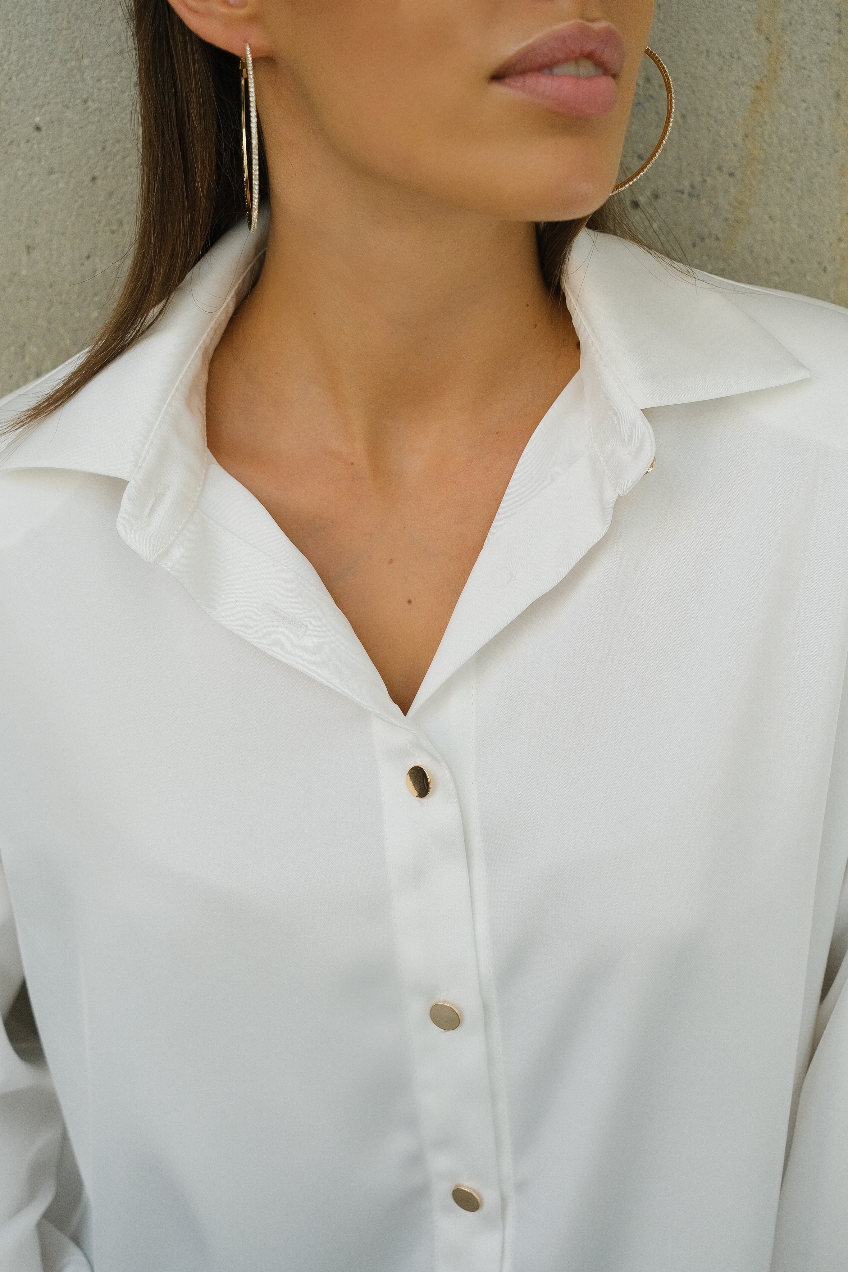 Блуза белая