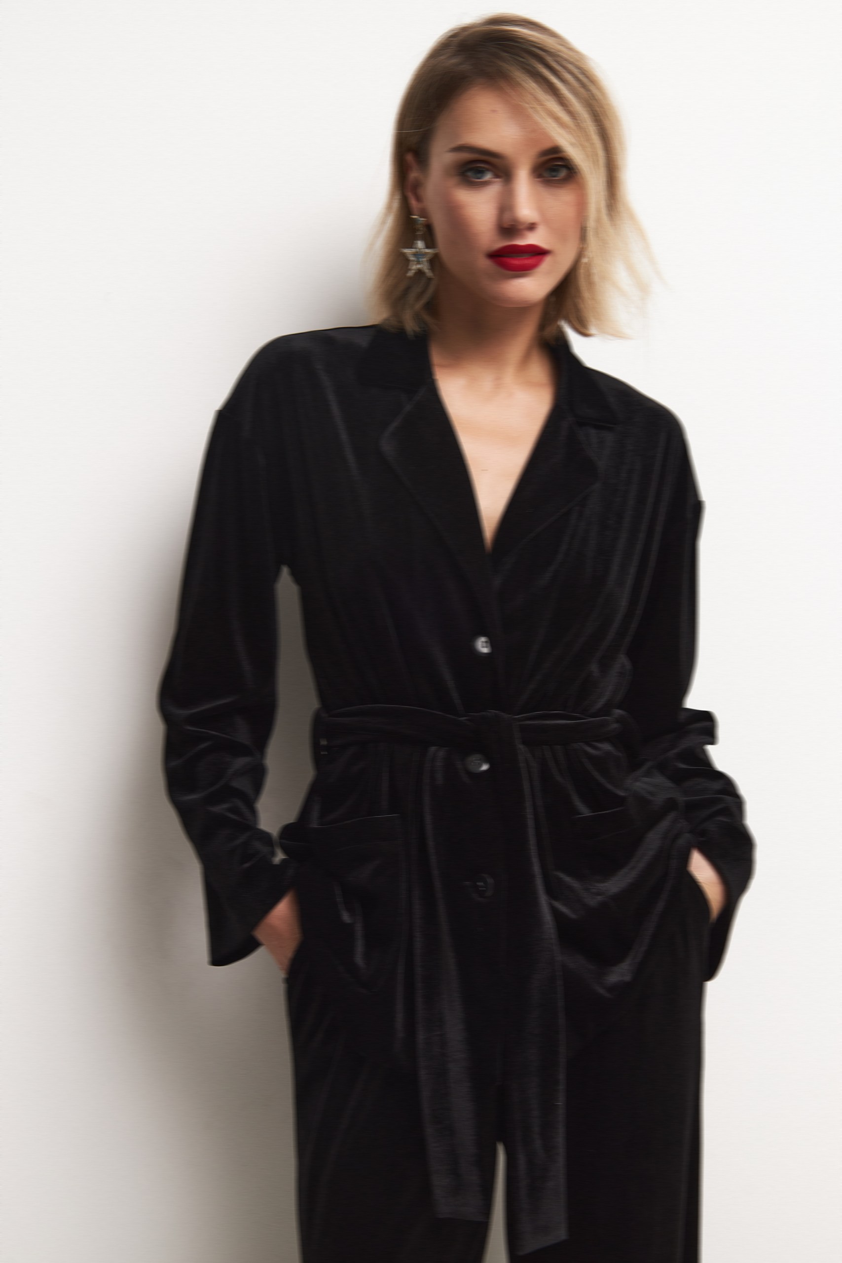 Жакет бархатный