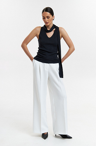 Топ с шарфом