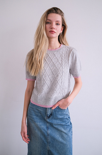 Топ трикотажный