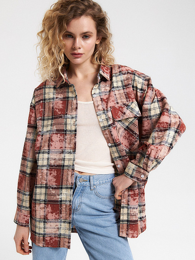 Рубашка в клетку usedstyle