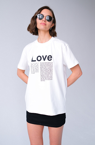 Футболка love