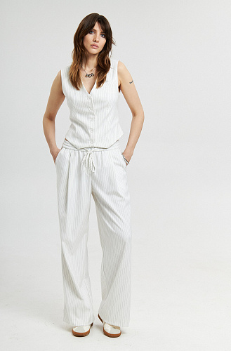 Жилетка в полоску