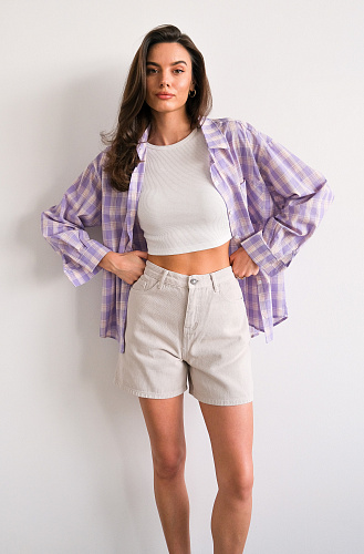 Шорты бежевые 