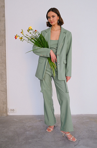 Жакет из эко кожи 