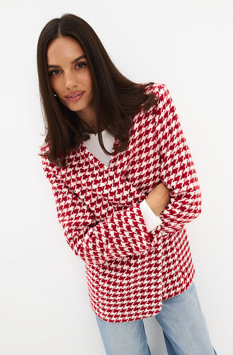 Жакет гусиная лапка